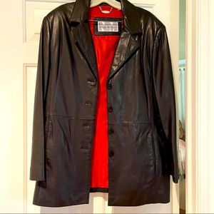 Vintage Nicole Miller leather jacket. Gorgeous!